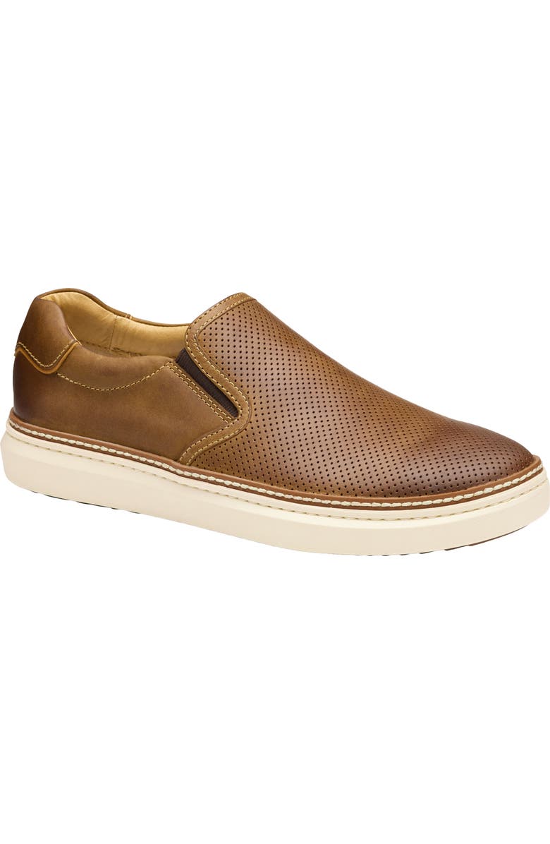 Johnston & Murphy McGuffey 2 Slip-On Shoe, Main, color, Brown Oiled Full Grain