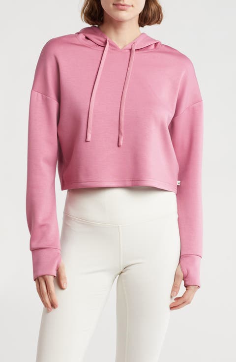 Soft Luxe Crop Hoodie