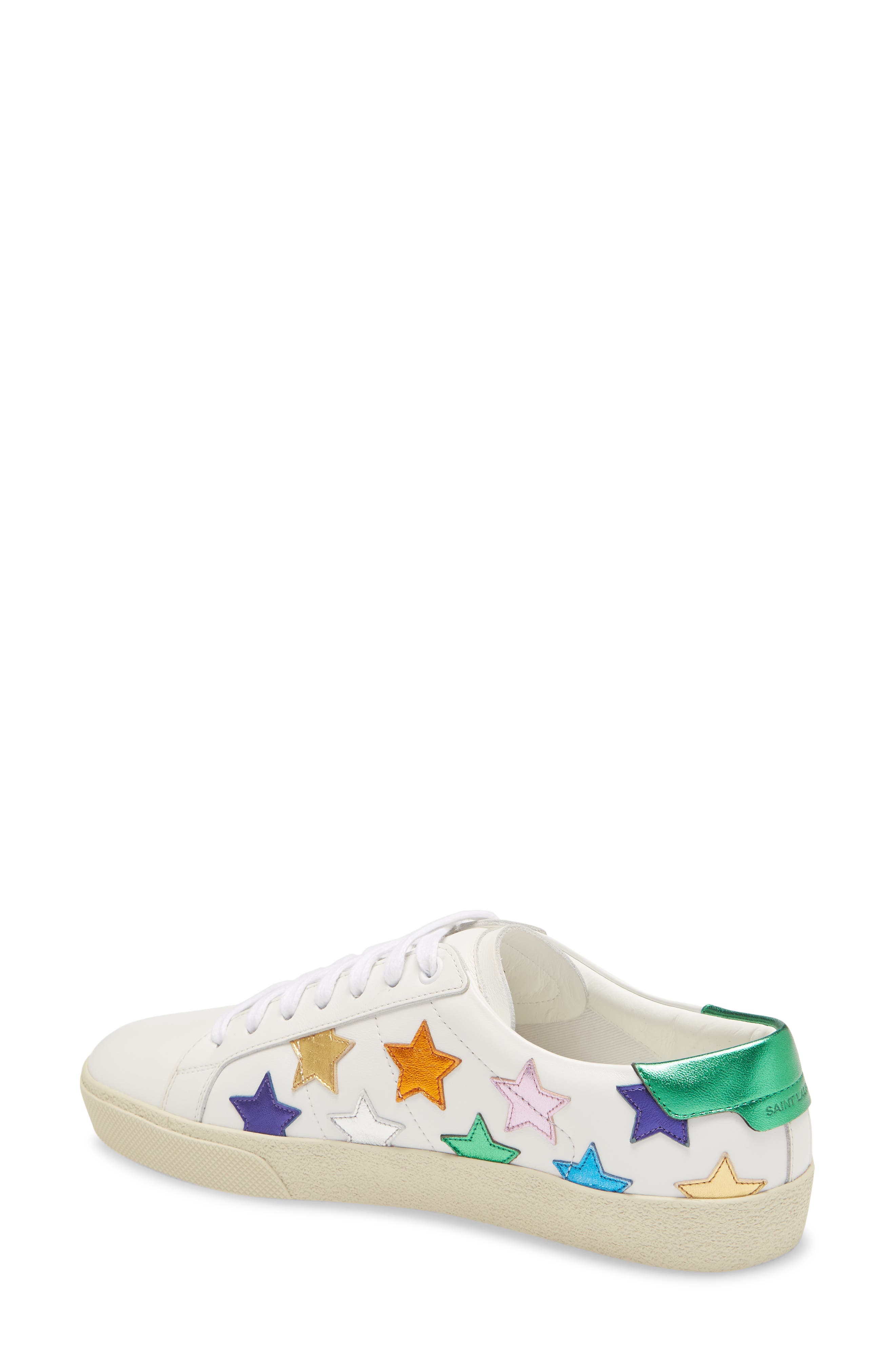 Saint Laurent Court Classic SL/06 Star Low Top Sneaker, Alternate, color, 