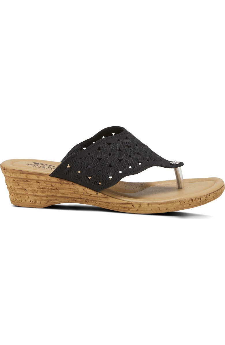 Spring Step Tiffany Wedge Flip Flop, Alternate, color,