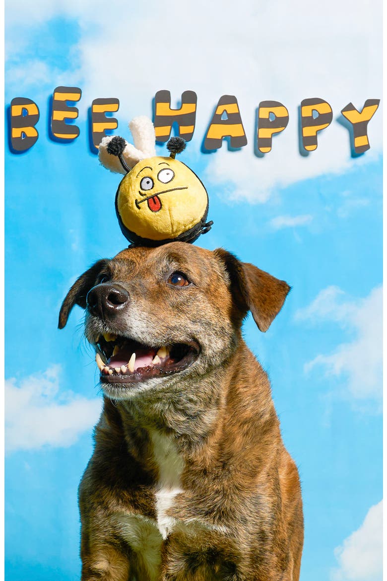Bee Happy Nosework Toy, Alternate, color, YELLOW