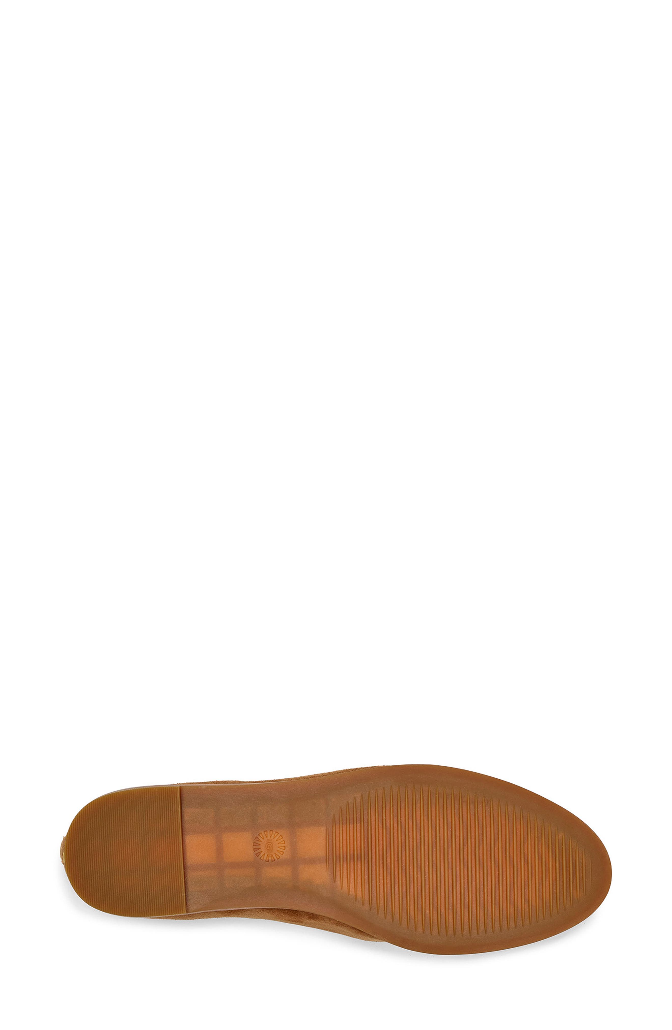 Bonnie Loafer Flat, Alternate, color, CHESTNUT SUEDE