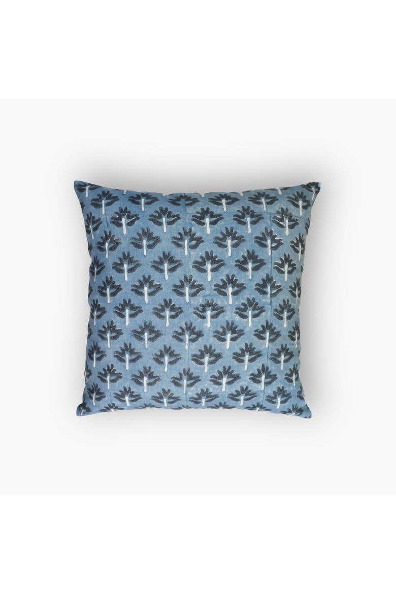 Zeenat Throw Pillow Cover, Main, color, Steel Blue