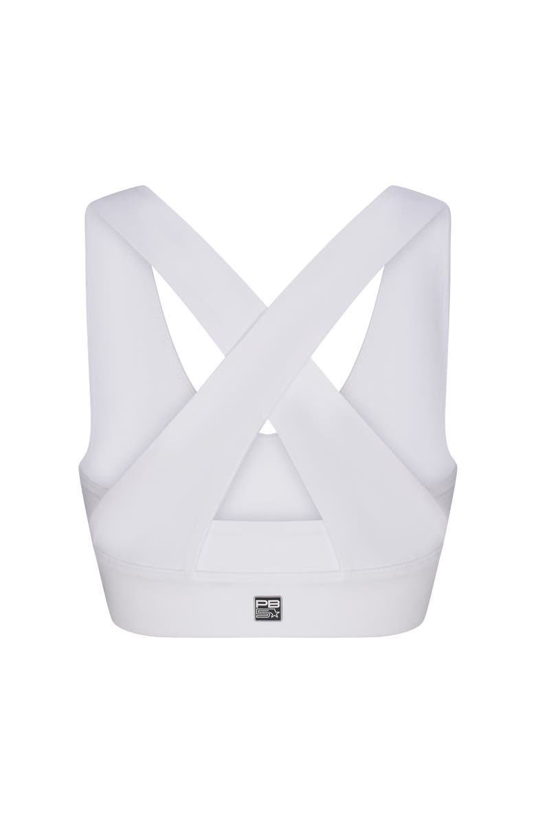 PB5star X-Over Back Sports Bra, Alternate, color, Black