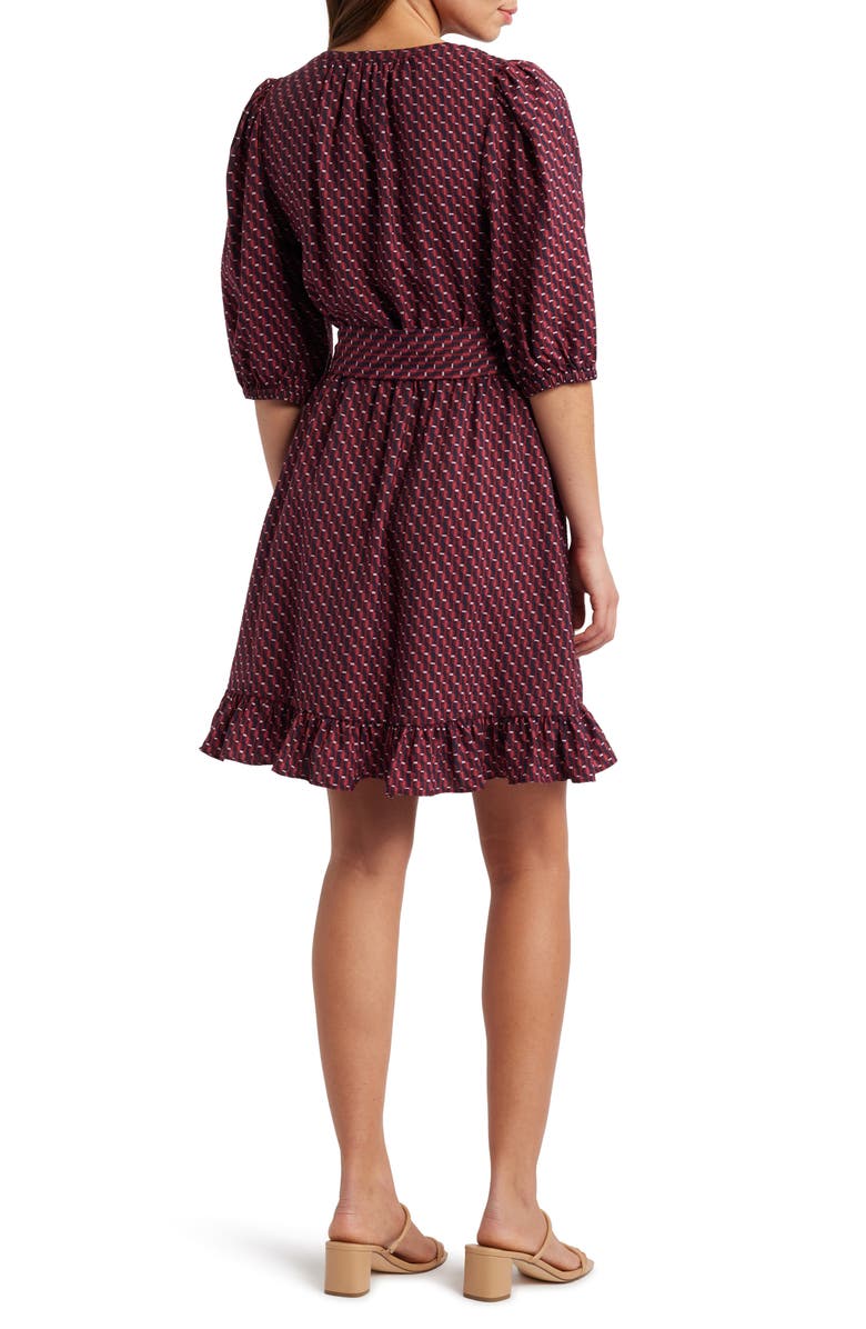 Caslon<sup>®</sup> Pintuck Tie Waist Dress, Alternate, color,