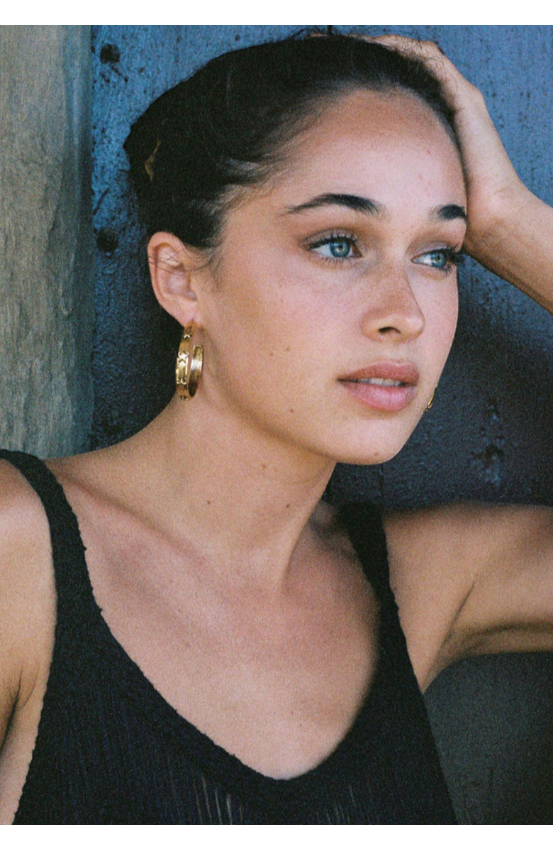 sccollection Levi Hoops, Alternate, color, Gold