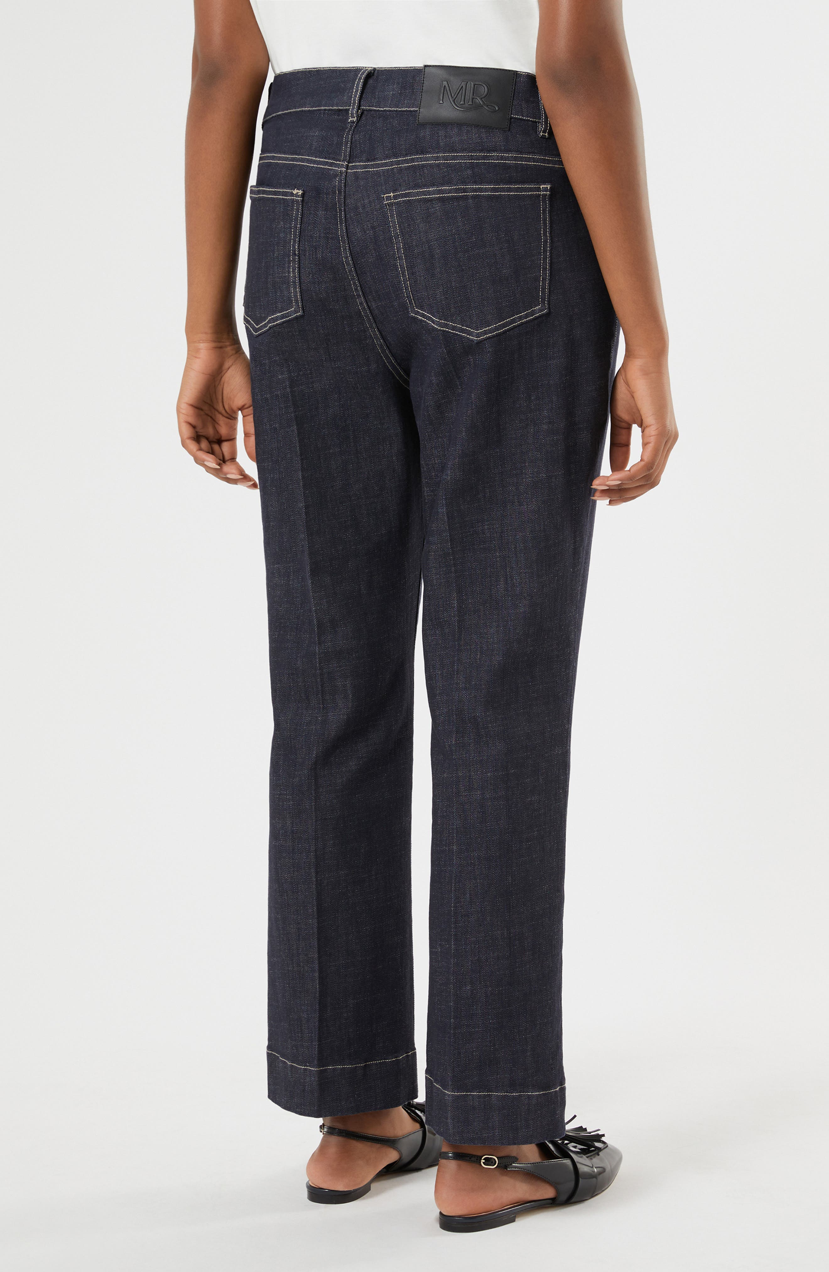 Flared Cropped Jeans - image 2