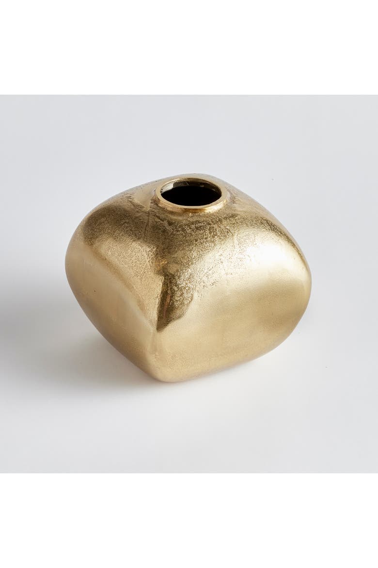 Asha Vase, Alternate, color, Gold