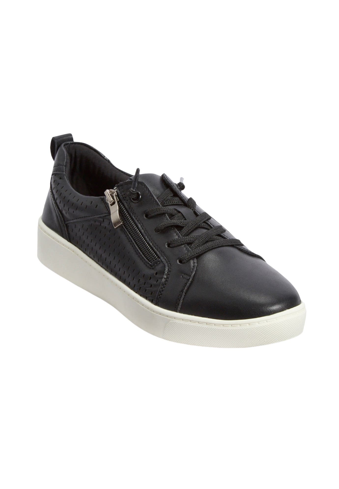 Comfortview The Wren Slip On Sneaker, Main, color, Black