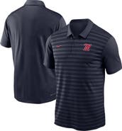 Nike Men's Nike Navy Ole Miss Rebels 2024 Sideline Victory Coaches Performance Polo