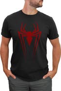 Marvel Men's Marvel Spider-Man Icon Badge Graphic T-Shirt