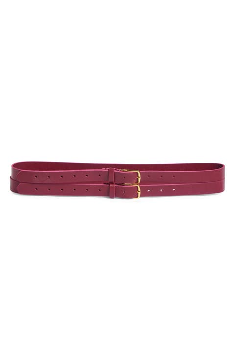 Mallorca Double Leather Belt