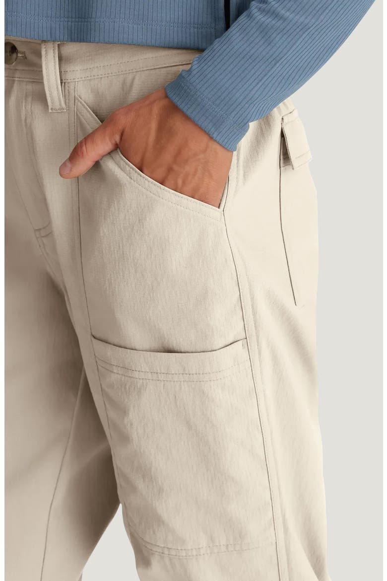 Topogrid Water Resistant Pants, Alternate, color, STONE