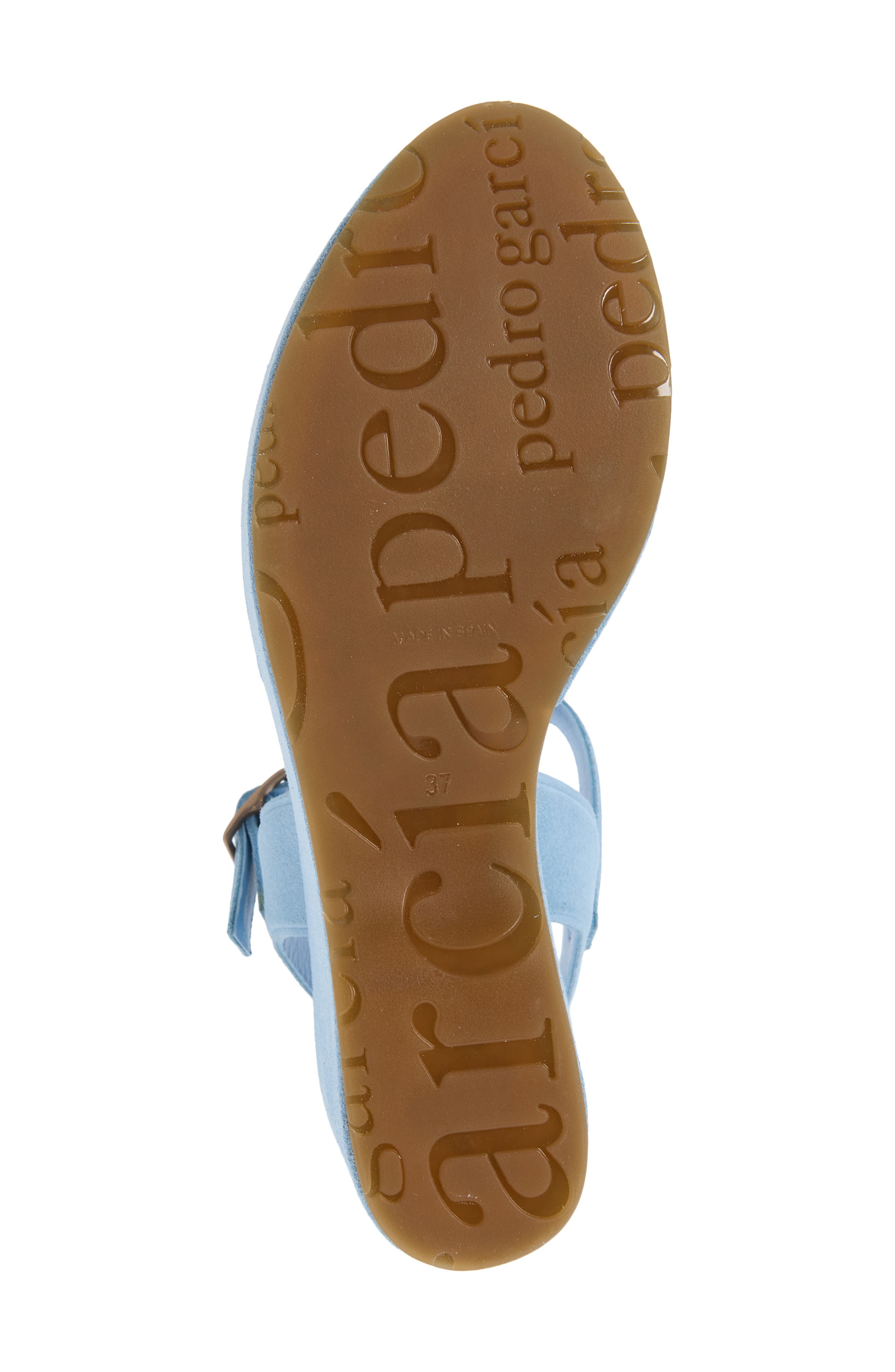 Pedro Garcia Domiel Platform Wedge Sandal, Alternate, color, Sky