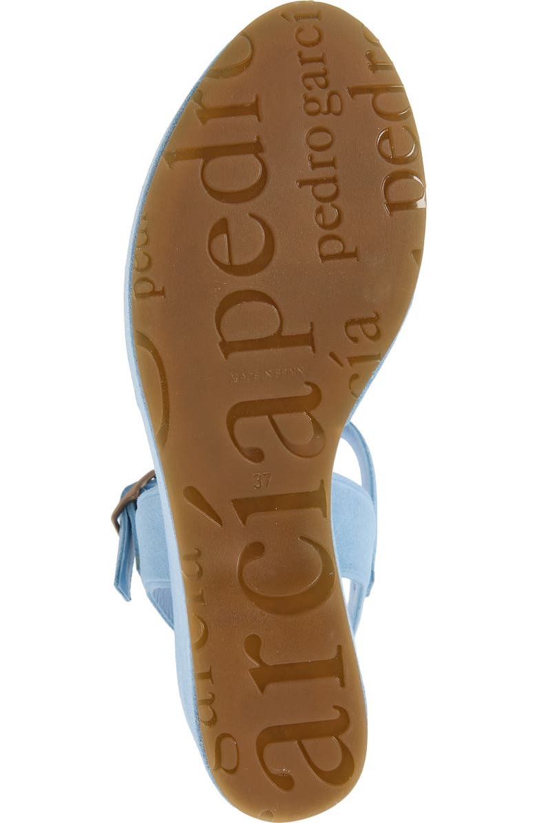 Pedro Garcia Domiel Platform Wedge Sandal, Alternate, color, Sky