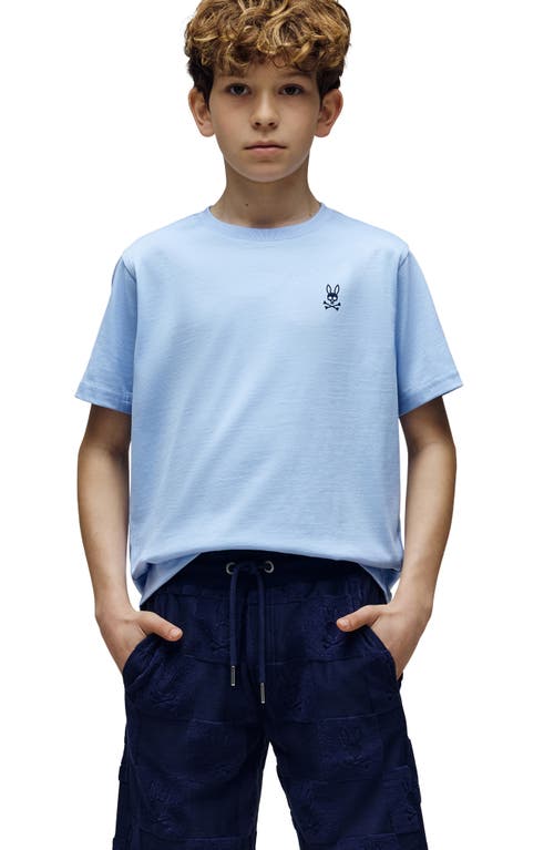 Psycho Bunny Kids' Jasper Logo Graphic T-shirt In Green