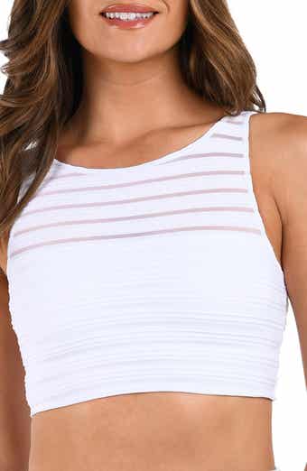 Fluid Lines Longline Bikini Top