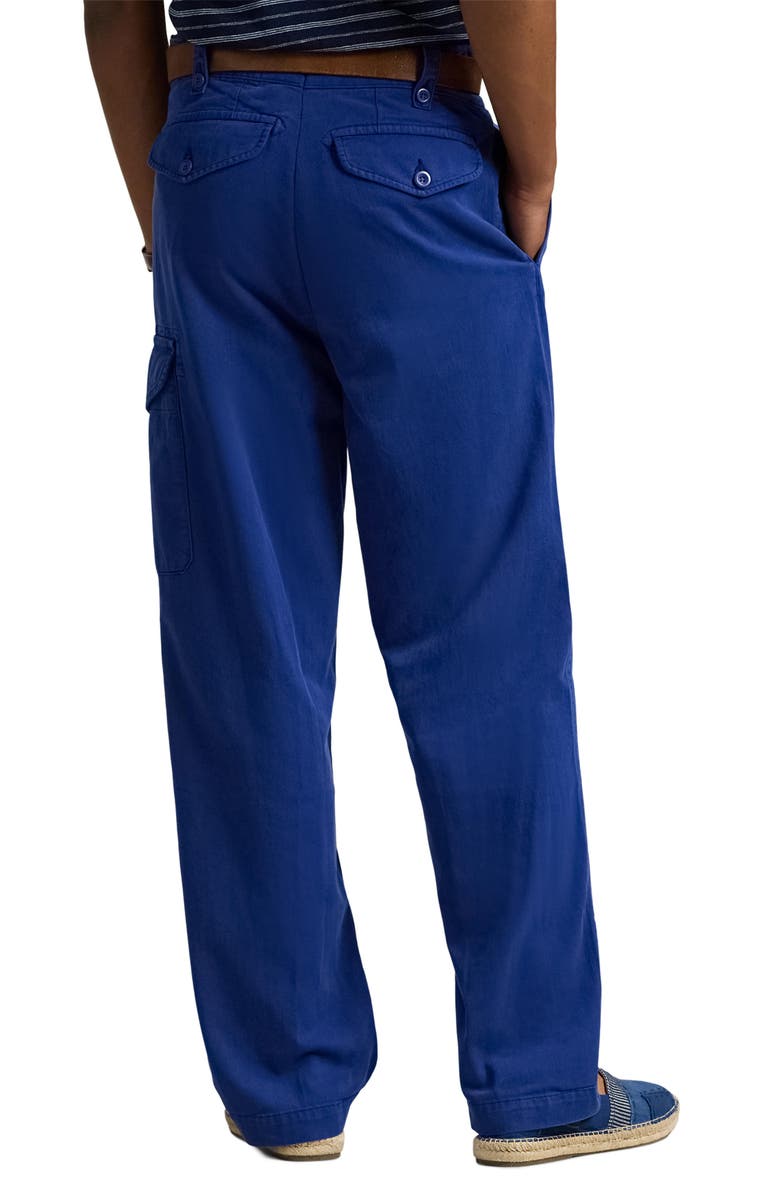 Polo Ralph Lauren Rustic Twill Cargo Pants, Alternate, color, Chalet Blue