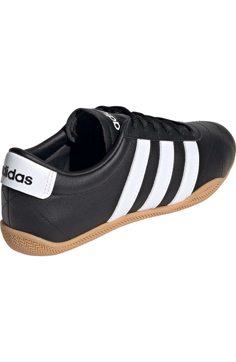 adidas Grand Court Lo Sneaker, Alternate, color, Black/ White/ Gum