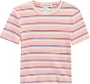 Cotton Emporium Kids' Stripe Rib T-Shirt