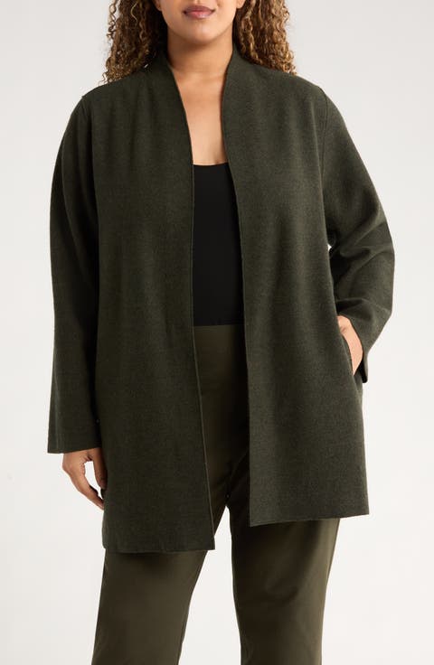 Women's Eileen Fisher Wool & Wool-Blend Coats | Nordstrom