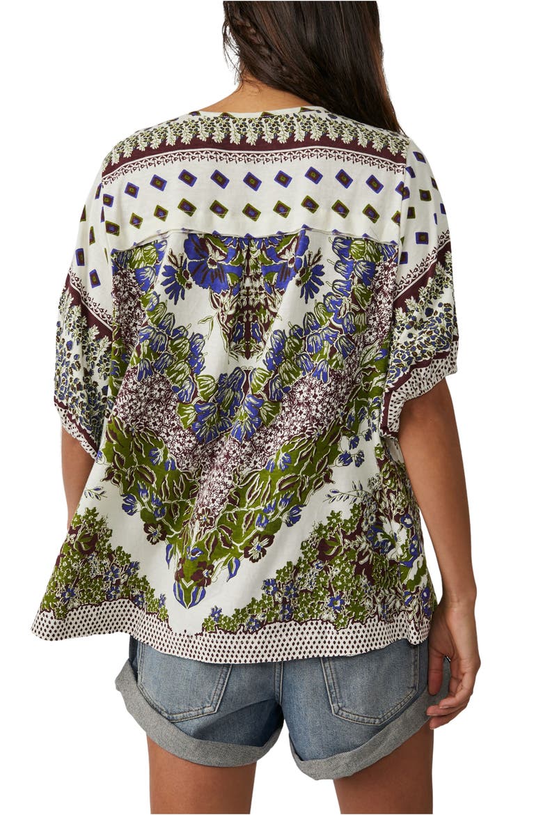 Luly Print Knit Top, Alternate, color, IVORY COMBO
