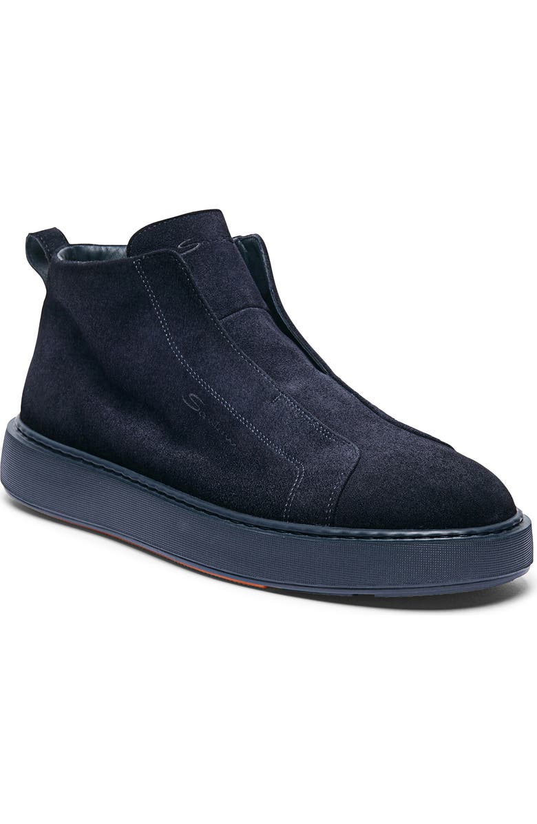 Santoni Victory Sneaker, Main, color, Blue