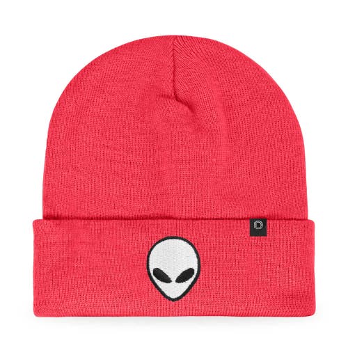 Dalix Alien Beanie In Neon Pink