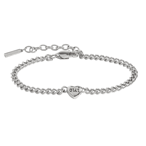 Oui Non Heart Inline Bracelet