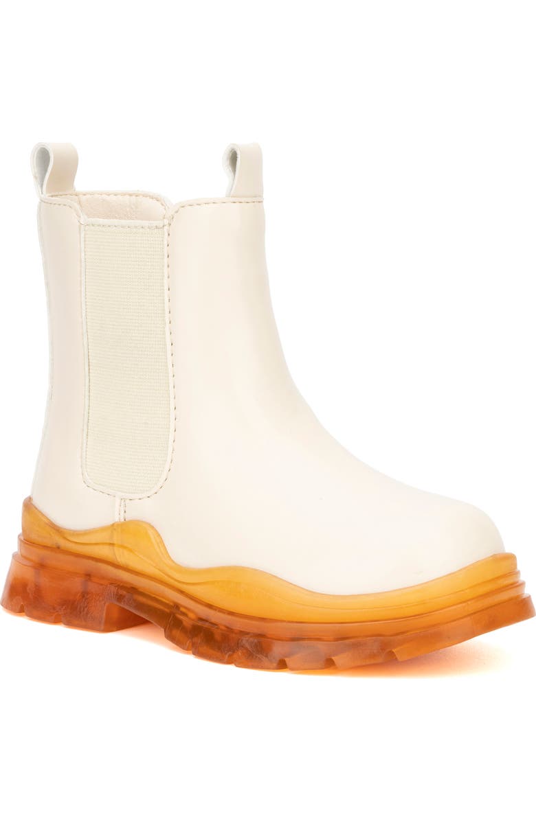 OLIVIA MILLER Chelsea Boot, Main, color, Ivory