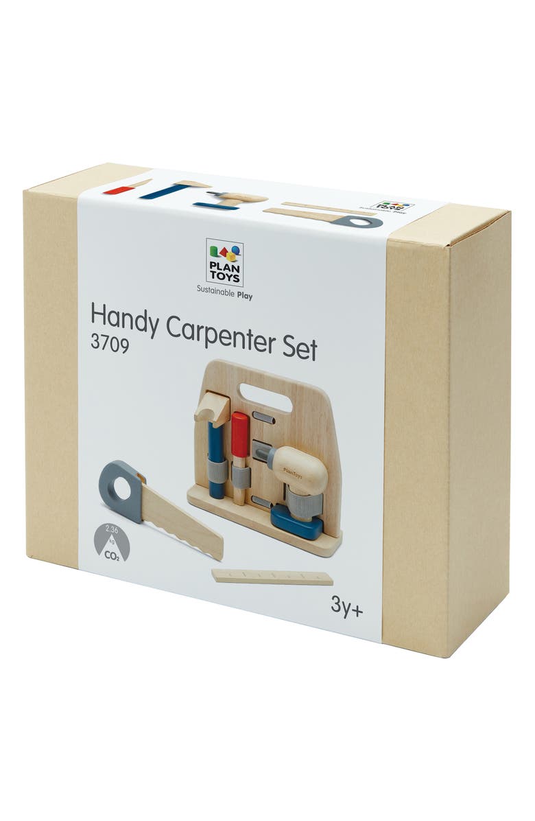 PlanToys<sup>®</sup> Handy Carpenter Set, Alternate, color, Assorted