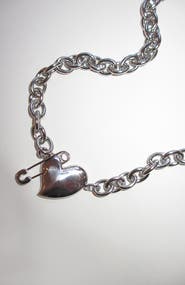 Rimor Jewelry Pin Through My Heart Chain