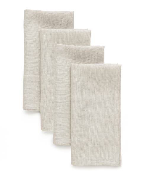 Linen Dinner Napkins - Athena, 20" x 20" Inch
