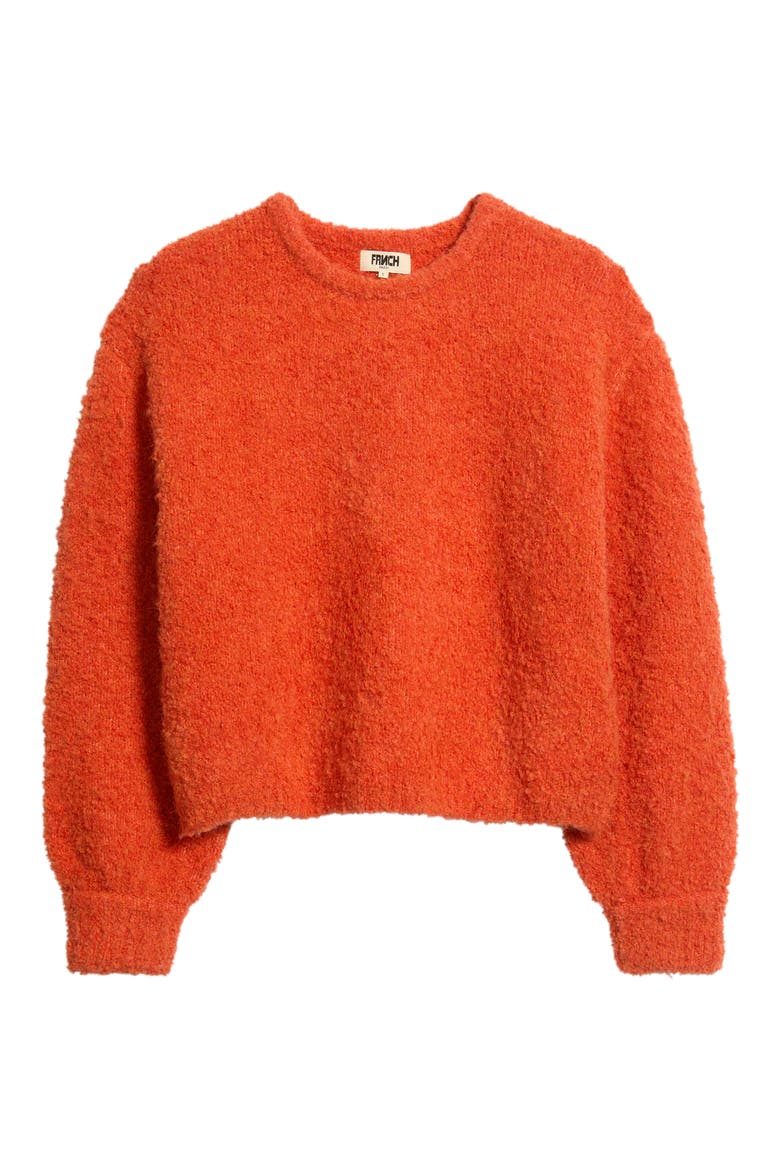 Sapporo Crewneck Sweater, Alternate, color, ORANGE