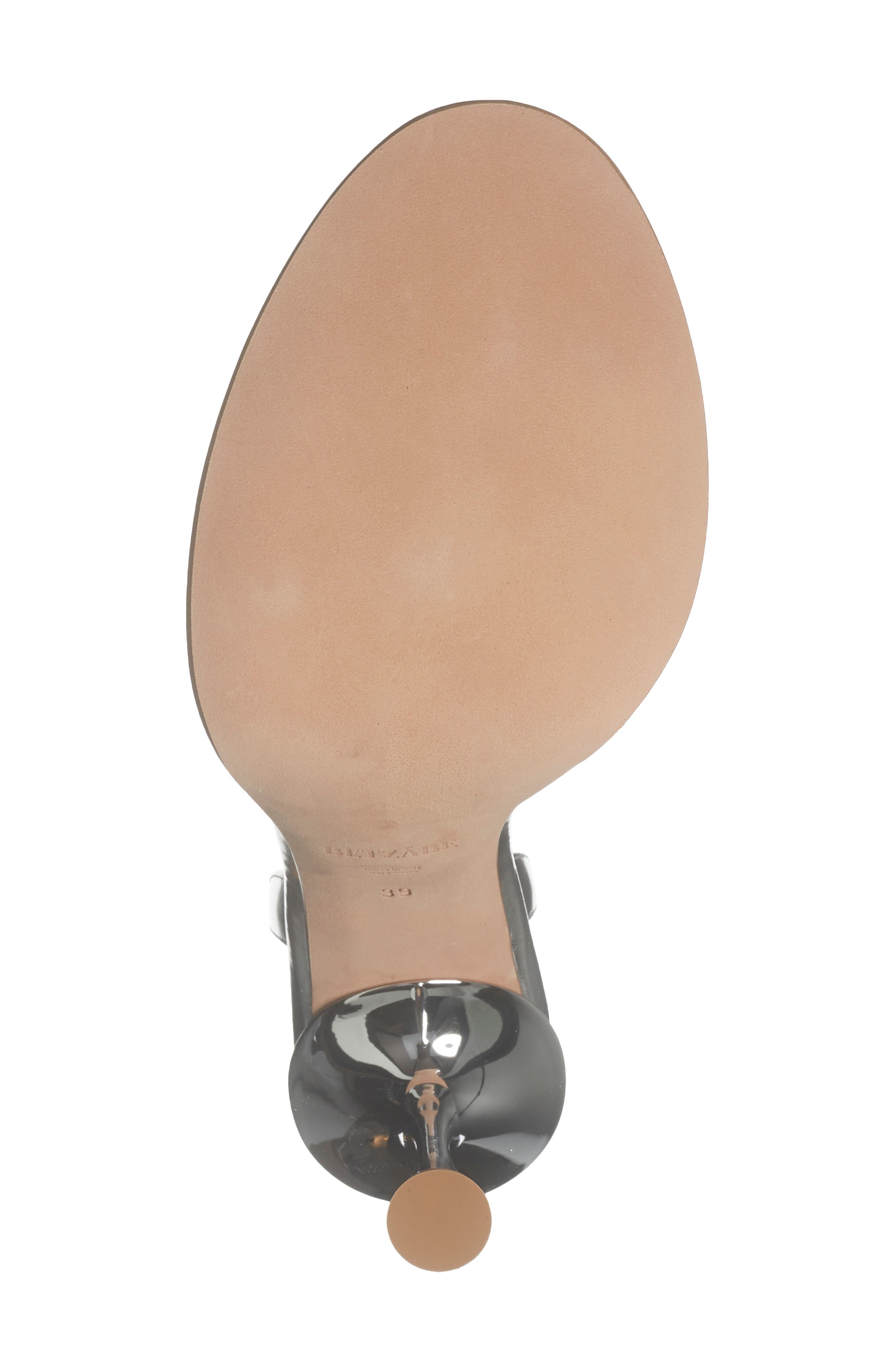 Crystal Mirror Slingback Sandal, Alternate, color, CLEAR PVC