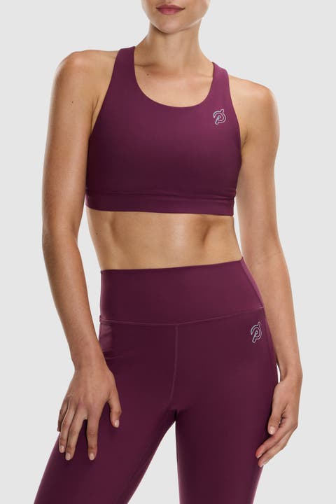 Cadent Mid Neck V Strap Bra