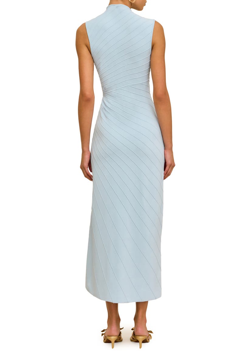 Niki Cutout Sleeveless Dress, Alternate, color, COASTAL