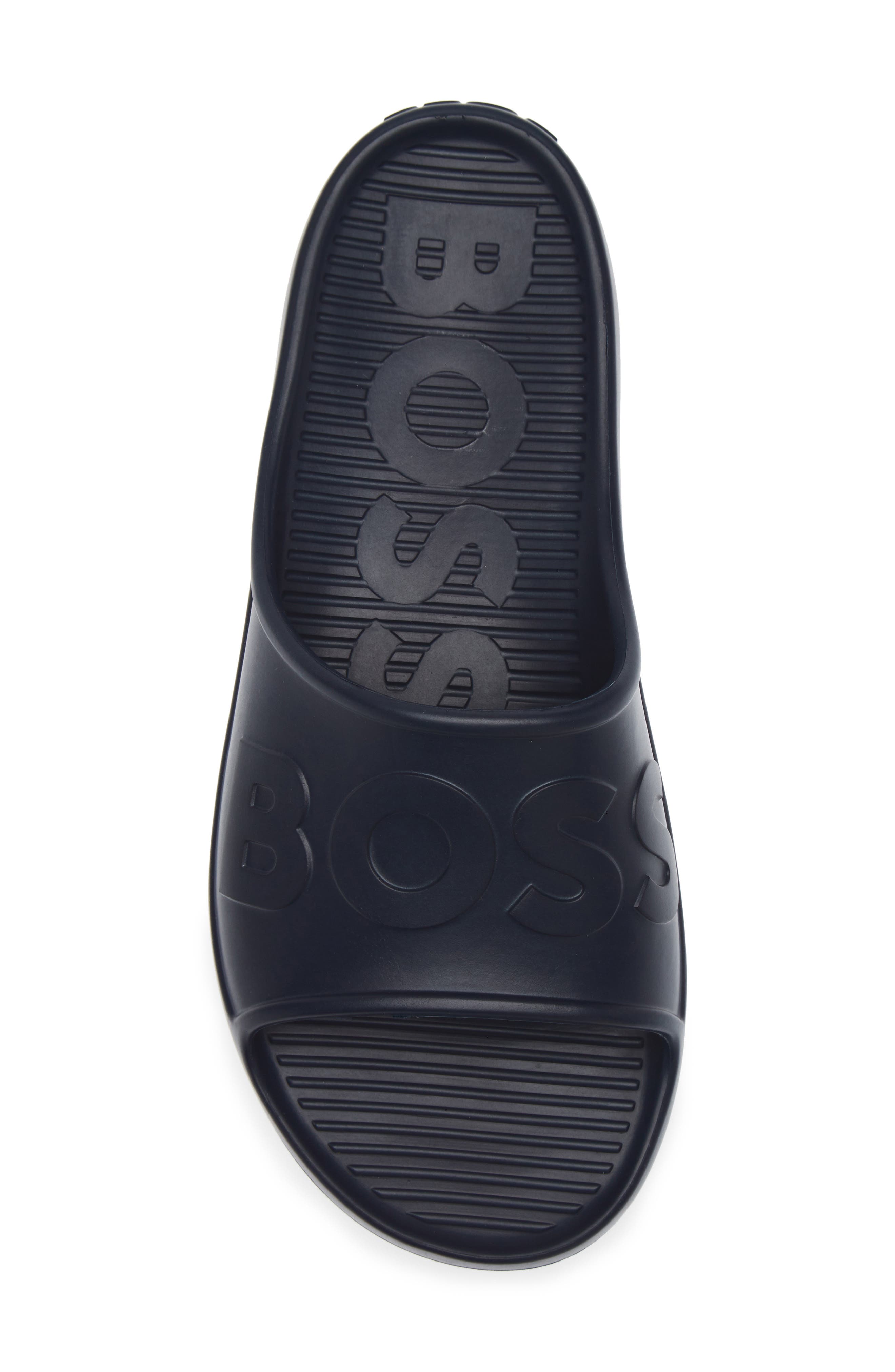 BOSS Darian Slide Sandal, Alternate, color, Dark Blue