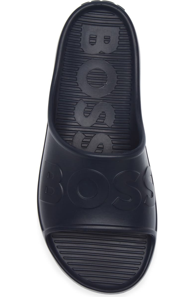 BOSS Darian Slide Sandal, Alternate, color, Dark Blue