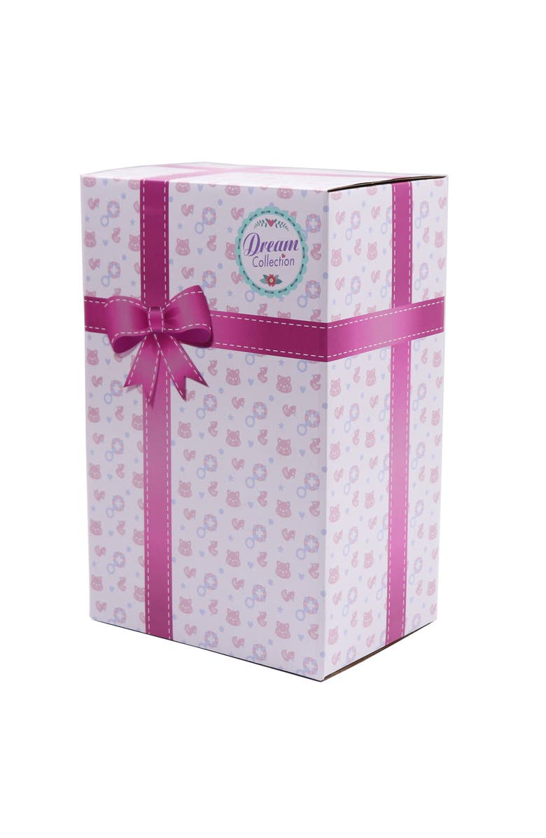 Dream Collection 10 Inch Bath Time Baby Doll with Swan, Alternate, color, Multicolored