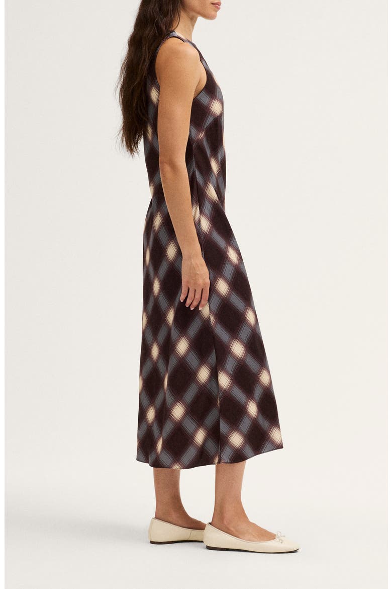 The Elena Midi Dress, Alternate, color, MOLASSES