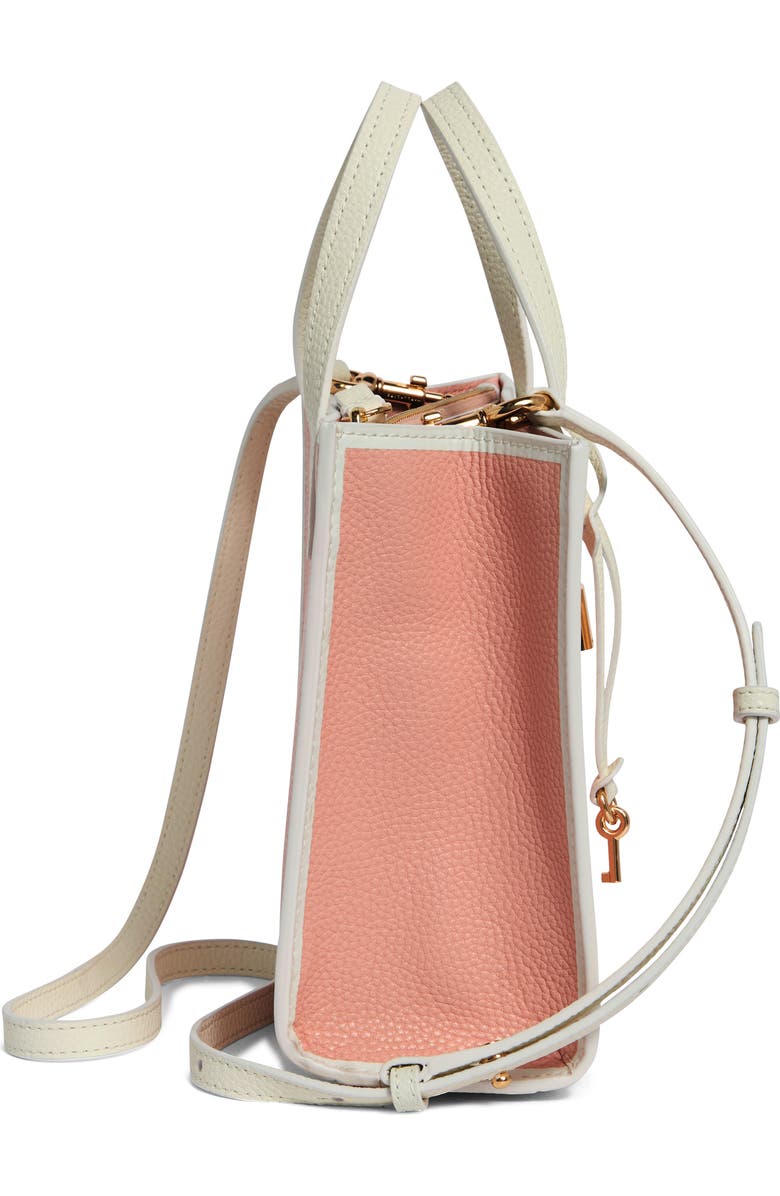 Marc Jacobs Bicolor Border Bold Grind Mini Grind Tote, Alternate, color, Misty Rose Multi