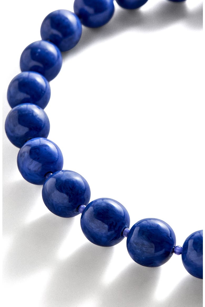 Beaded Necklace, Alternate, color, BLUE