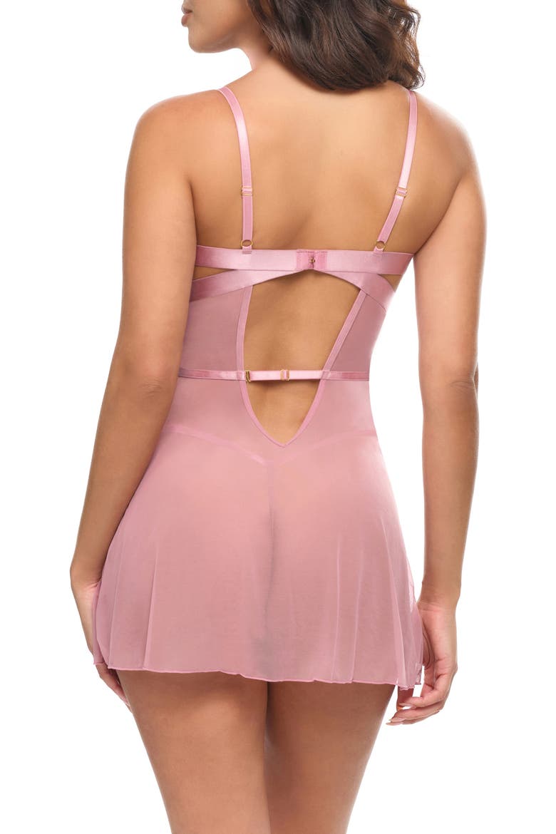Flora Chemise, Alternate, color, LILAS