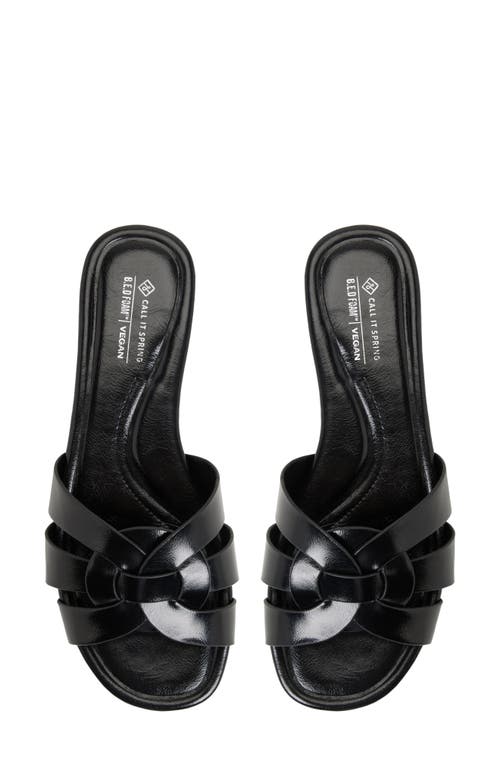 Call It Spring By Aldo Allee Slide Sandal In Black