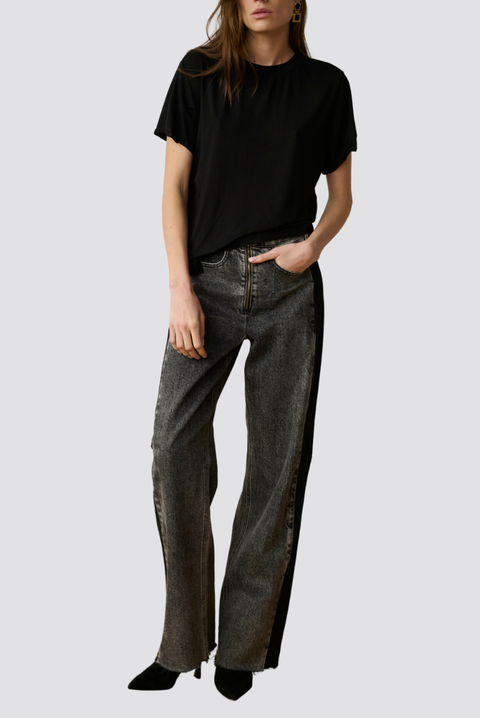 Amelia Contrast Jean