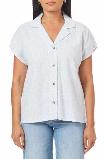 C & C California Clarita Linen All Over Print Shirt