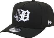New Era Men's New Era Black Detroit Tigers Motion A-Frame 9FIFTY Snapback Hat