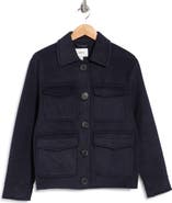 JASON WU Wool Blend Collared Jacket