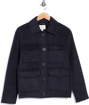 JASON WU Wool Blend Collared Jacket